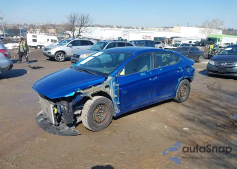 2018 Hyundai Elantra Se z USA, uszkodzony, nr VIN 5NPD74LF4JH296262